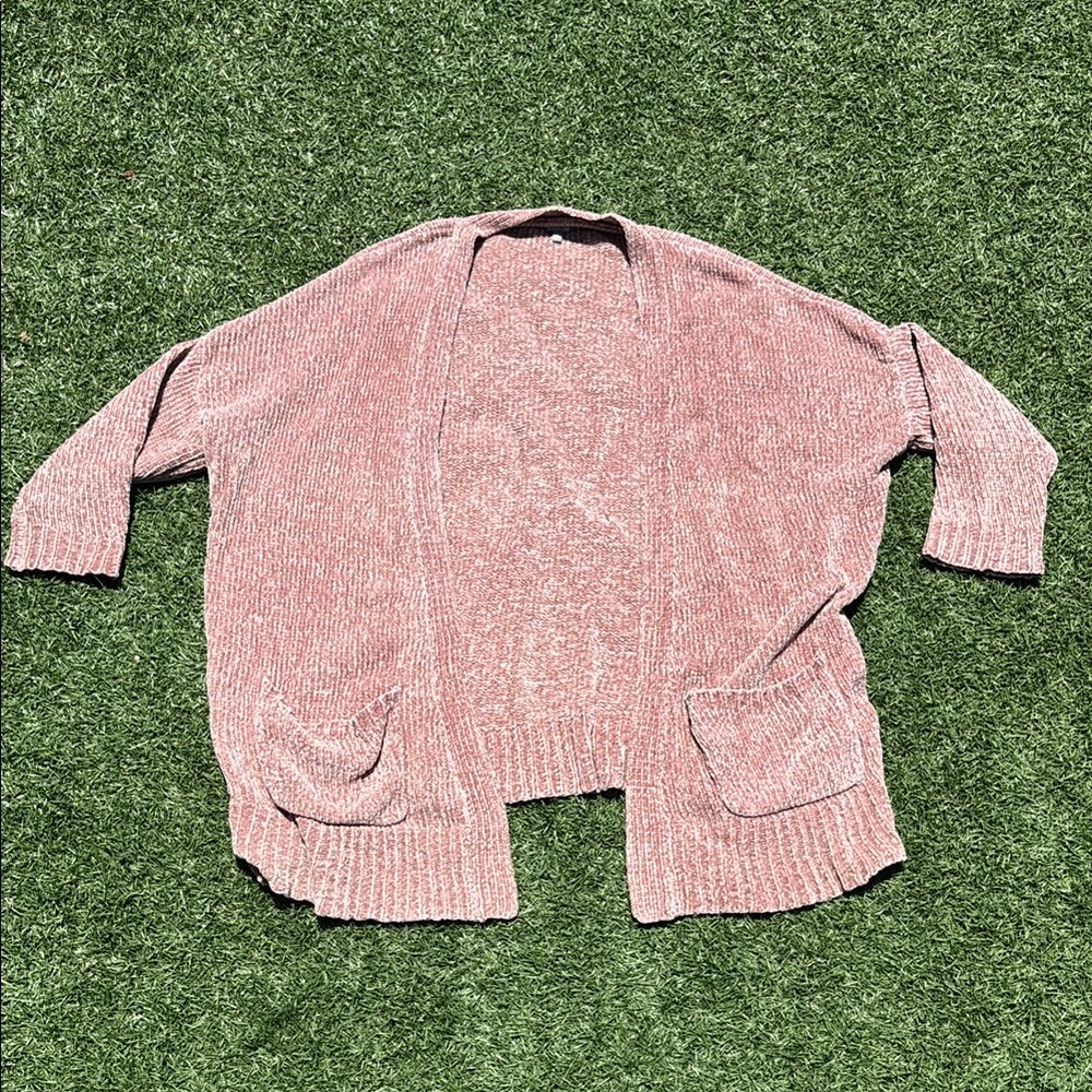 Charlotte Russe Chunky Knit Cardigan Sweater